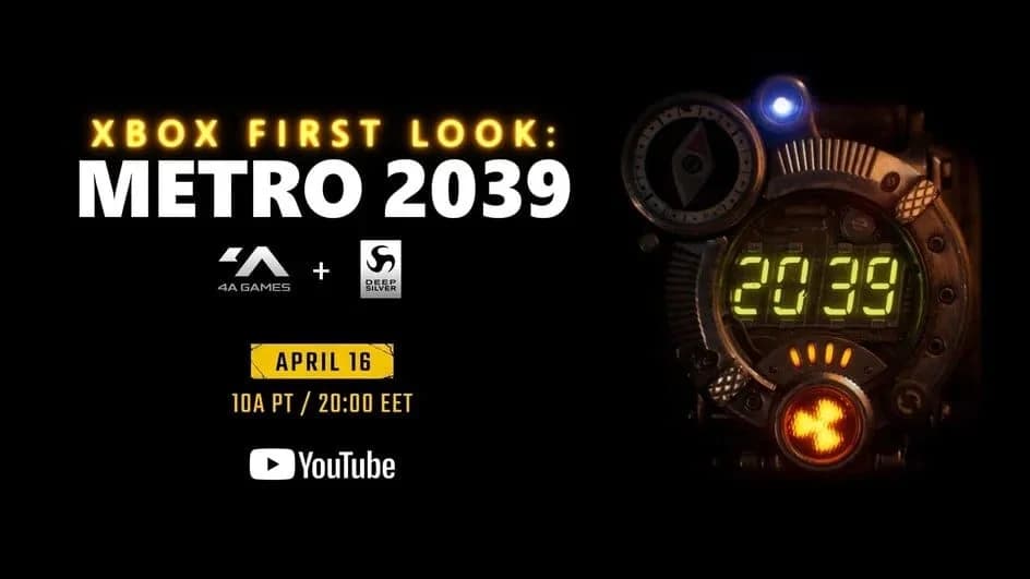 Анонс Metro 2039 — уже завтра!