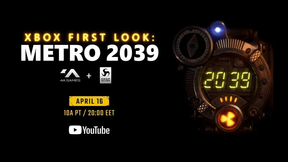 Анонс Metro 2039 — уже завтра!